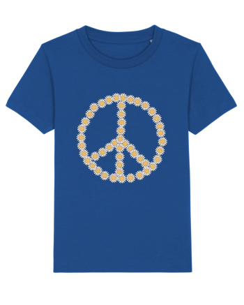 Peace Flowers Daisy Majorelle Blue