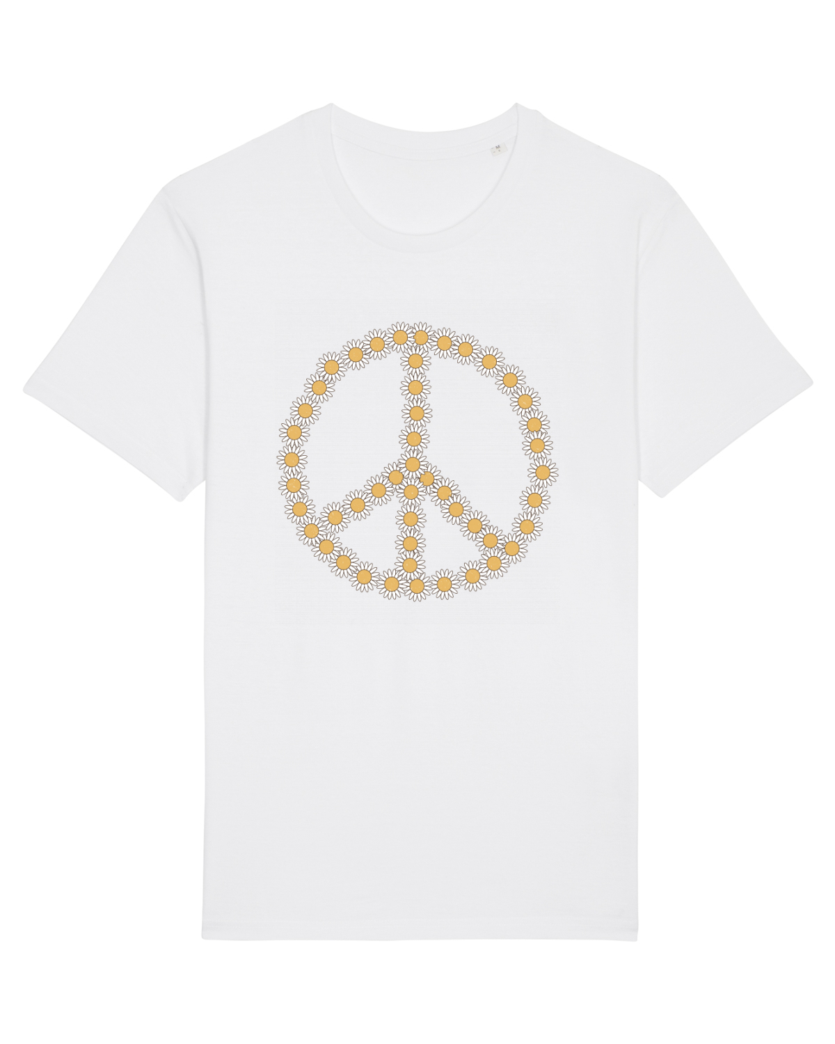 Tricou mânecă scurtă Unisex Rocker White
