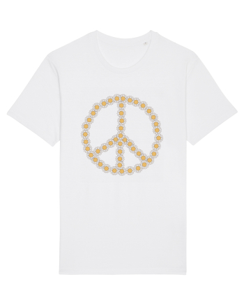 Peace Flowers Daisy White