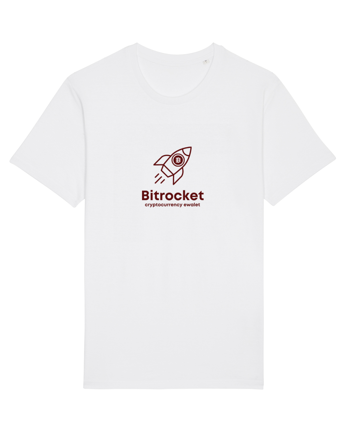 Tricou mânecă scurtă Unisex Rocker White
