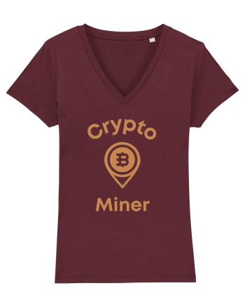 Crypto Miner Burgundy