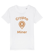 Crypto Miner Tricou mânecă scurtă  Copii Mini Creator