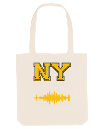 Retro Vintage New York College Jersey Natural