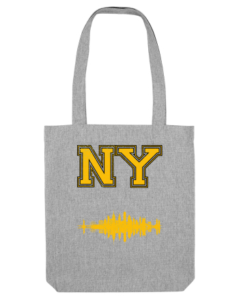 Retro Vintage New York College Jersey Heather Grey