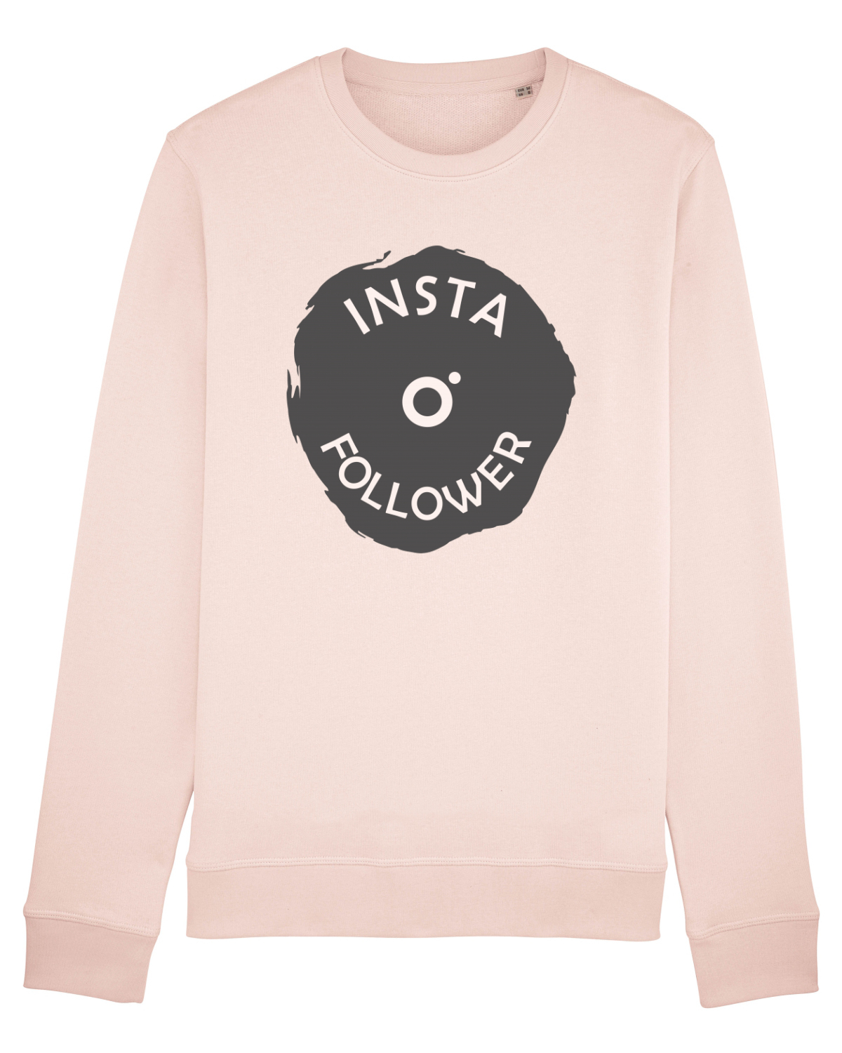 Bluză mânecă lungă Unisex Rise Candy Pink