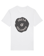 Insta Follower ! Tricou mânecă scurtă Unisex Rocker