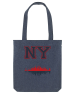 Retro Vintage New York College Jersey Sacoșă textilă