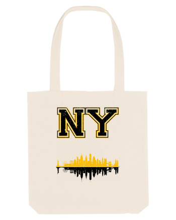 Retro Vintage New York College Jersey Natural