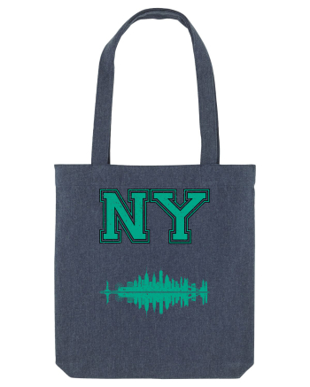 Retro Vintage New York College Jersey Midnight Blue