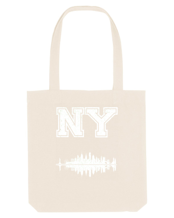 Retro Vintage New York College Jersey Natural