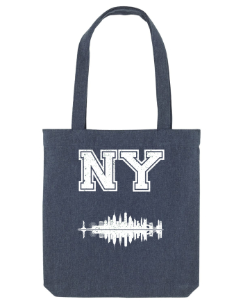 Retro Vintage New York College Jersey Midnight Blue