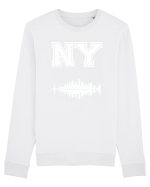 Retro Vintage New York College Jersey Bluză mânecă lungă Unisex Rise