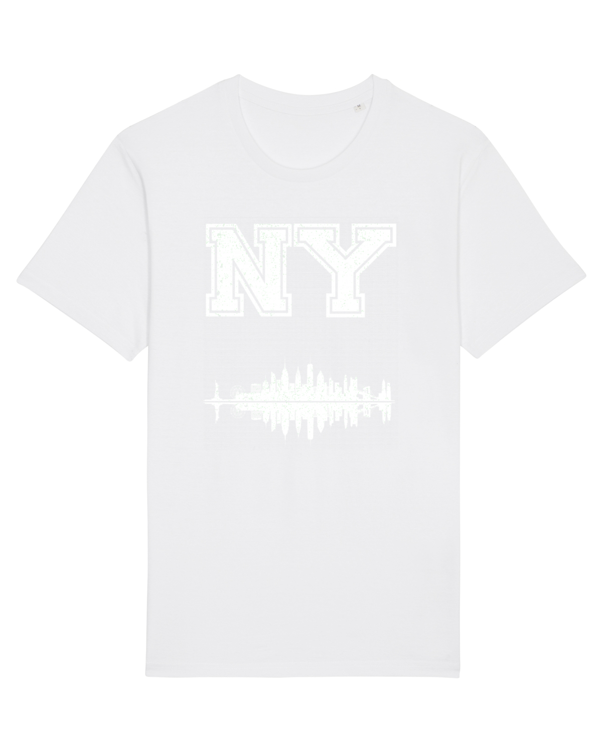 Tricou mânecă scurtă Unisex Rocker White