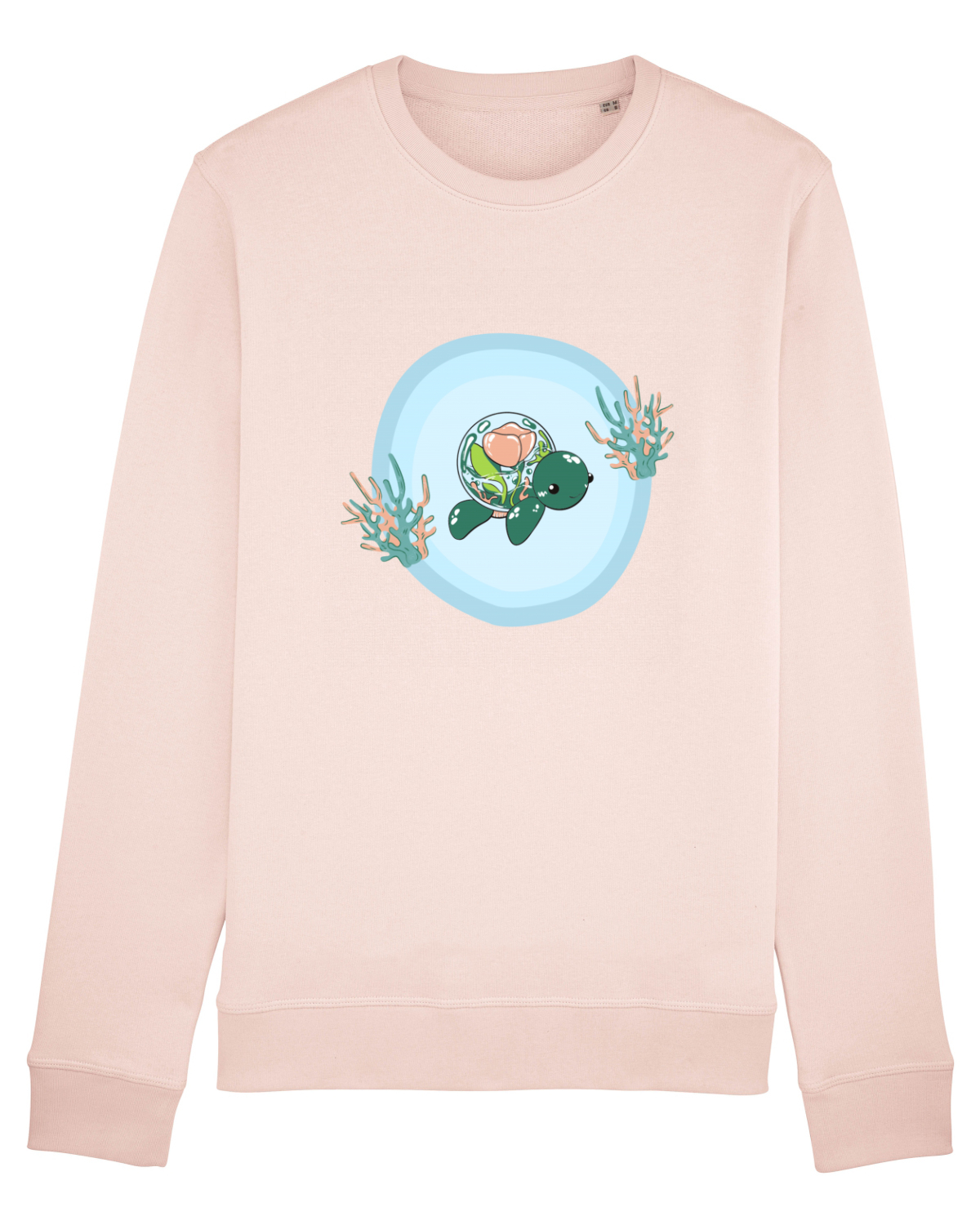 Bluză mânecă lungă Unisex Rise Candy Pink