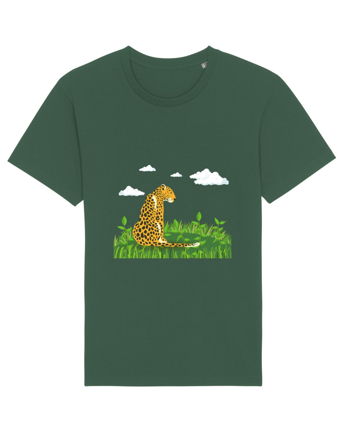 Tricou mânecă scurtă Unisex Rocker Bottle Green