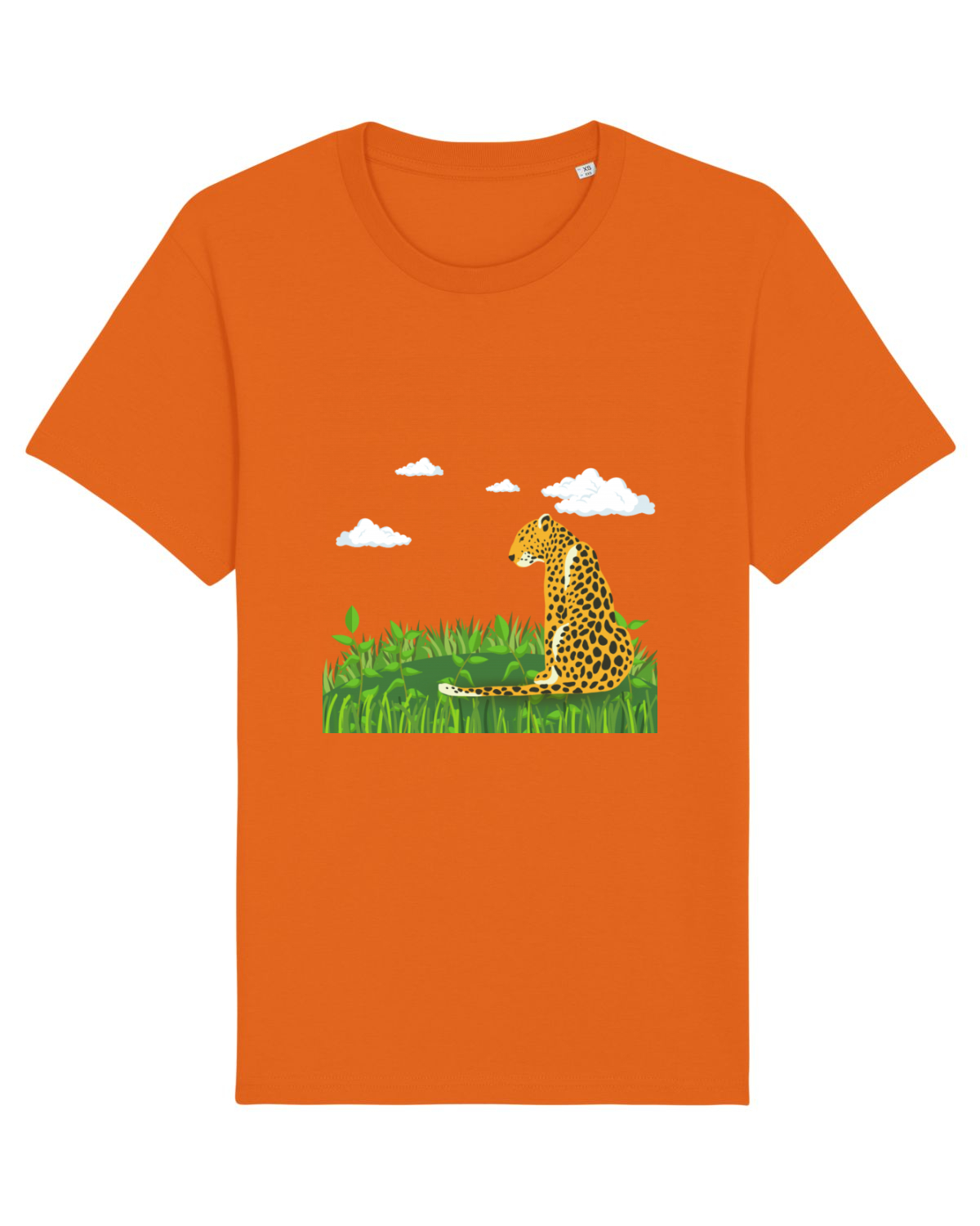 Tricou mânecă scurtă Unisex Rocker Bright Orange