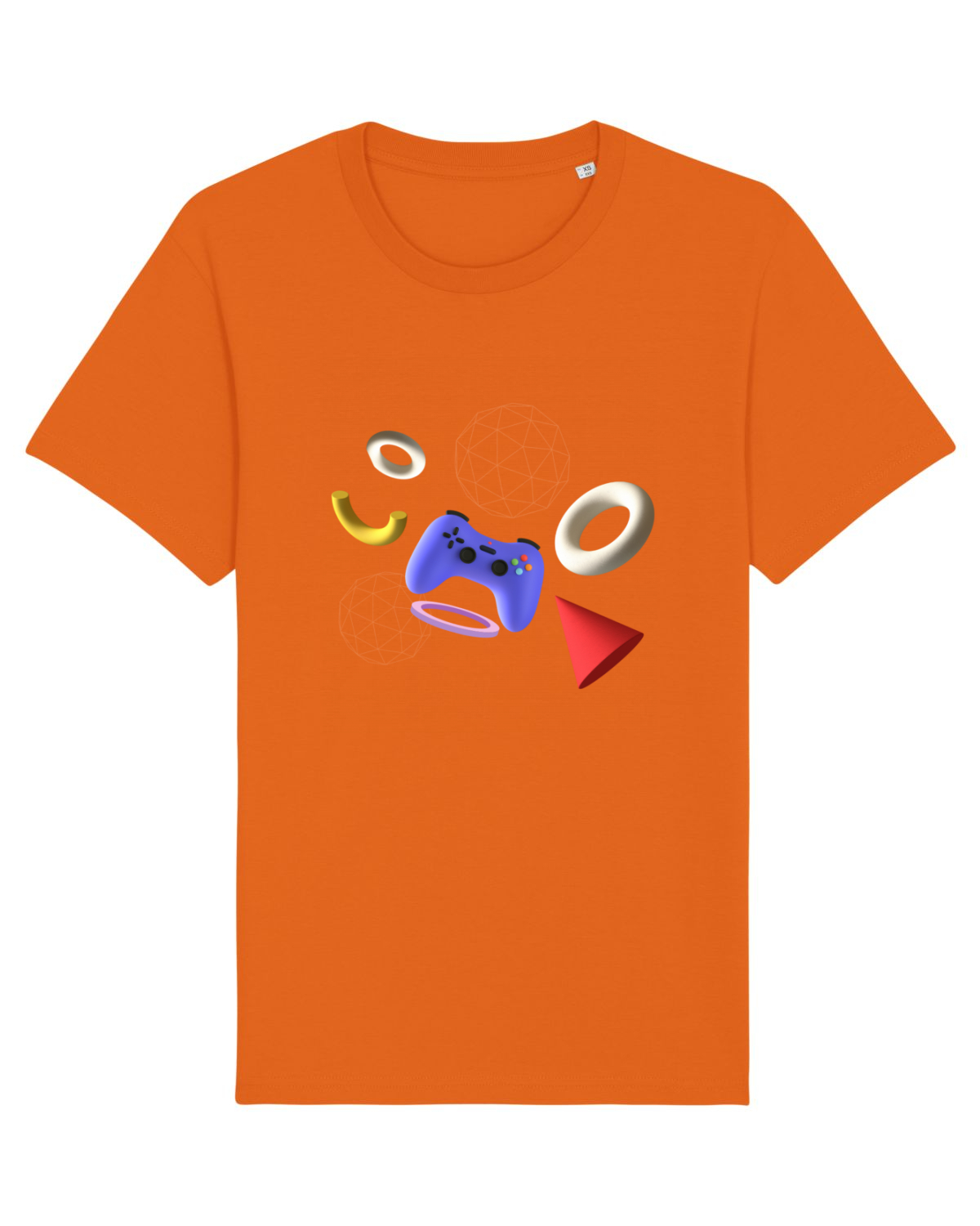 Tricou mânecă scurtă Unisex Rocker Bright Orange