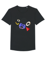 Lumea jocurilor Tricou mânecă scurtă guler larg Bărbat Skater