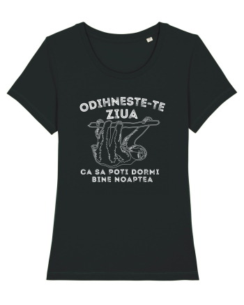Odihnește-te ziua ca să poți dormi bine noaptea Black
