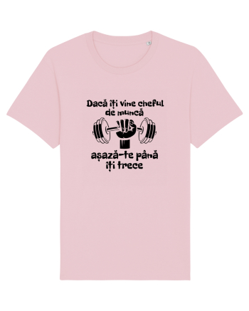 Dacă îți vine cheful de muncă așază-te până îți trece Cotton Pink