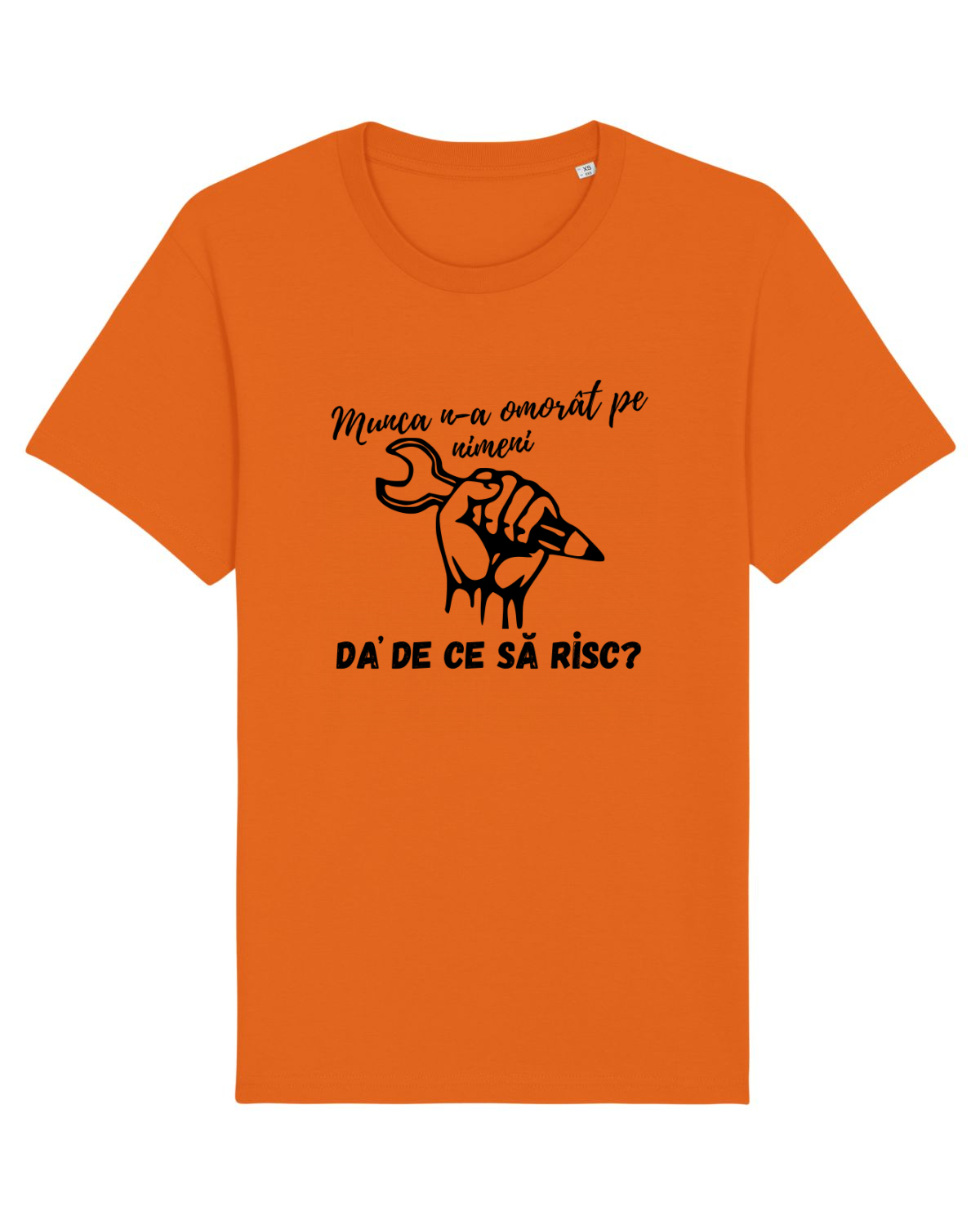 Tricou mânecă scurtă Unisex Rocker Bright Orange
