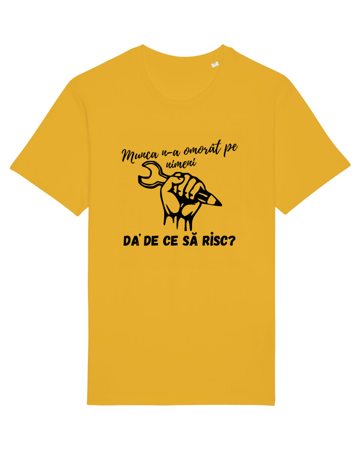 Tricou mânecă scurtă Unisex Rocker Spectra Yellow