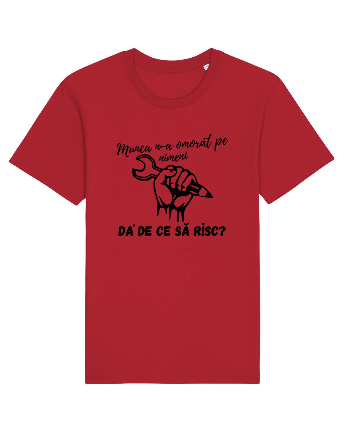 Tricou mânecă scurtă Unisex Rocker Red