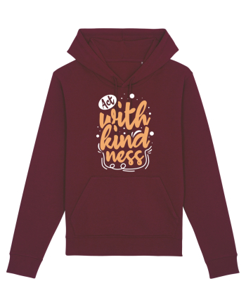Act with Kindness Burgundy