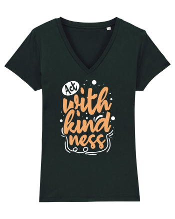 Act with Kindness Black