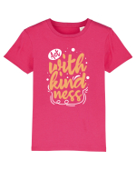Act with Kindness Tricou mânecă scurtă  Copii Mini Creator