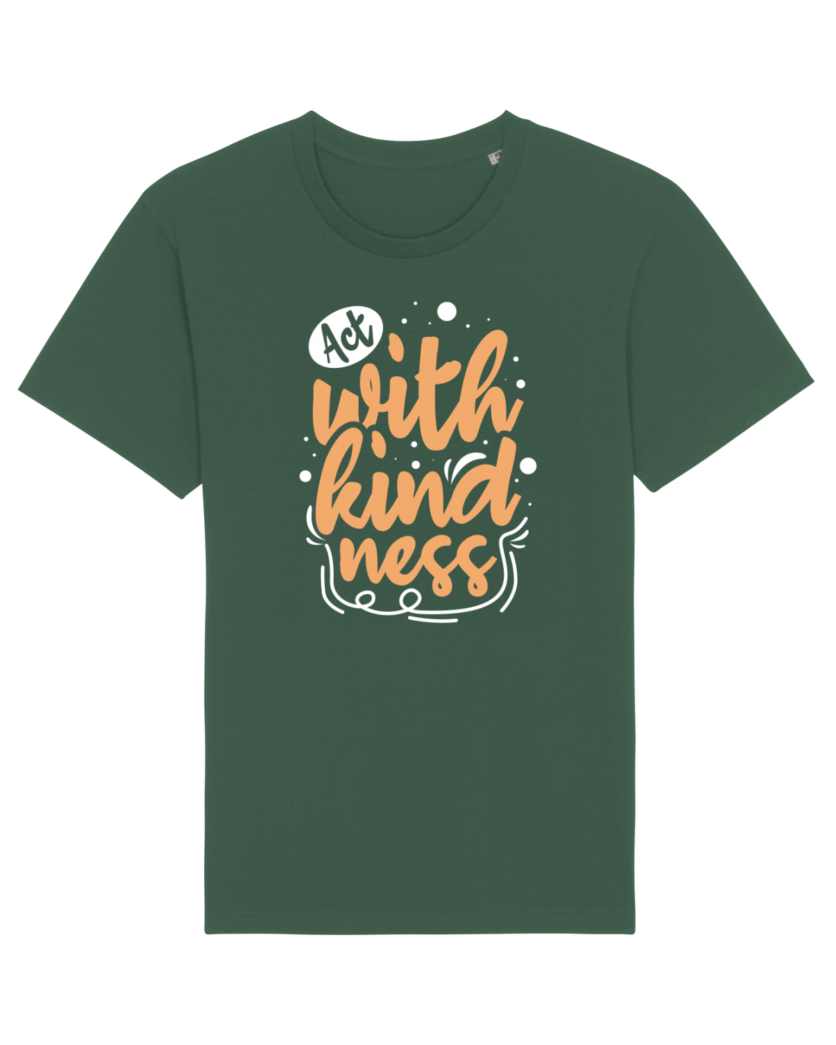 Tricou mânecă scurtă Unisex Rocker Bottle Green