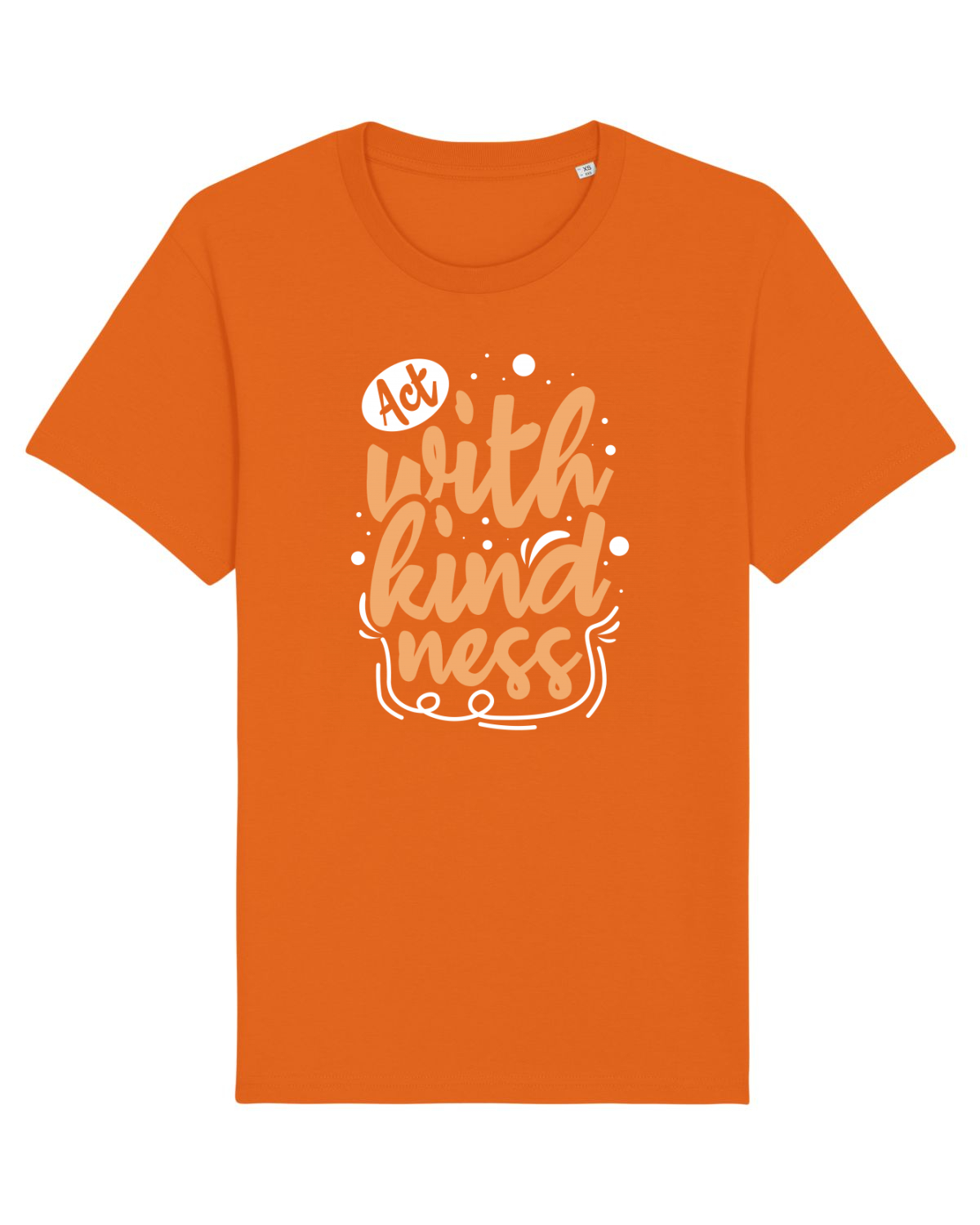 Tricou mânecă scurtă Unisex Rocker Bright Orange