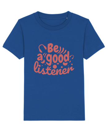 Be a Good Listener Majorelle Blue