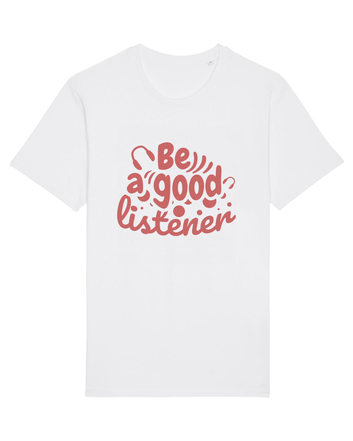 Tricou mânecă scurtă Unisex Rocker White