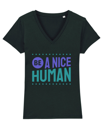 Be a Nice Human Black