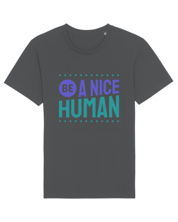 Be a Nice Human Anthracite
