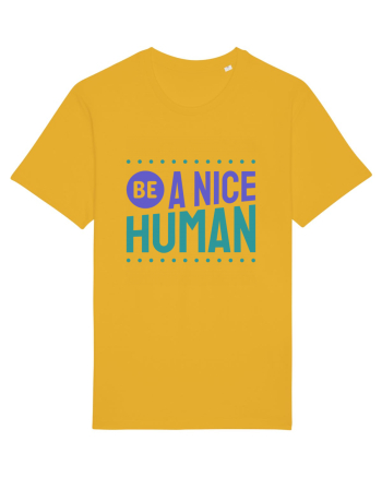 Be a Nice Human Spectra Yellow