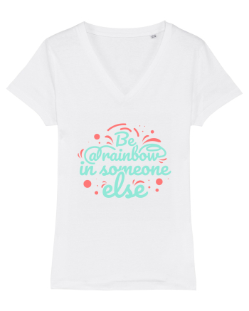 Be a Rainbow in Someone Else White