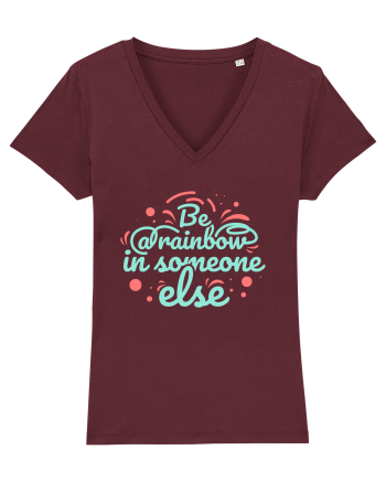 Be a Rainbow in Someone Else Burgundy