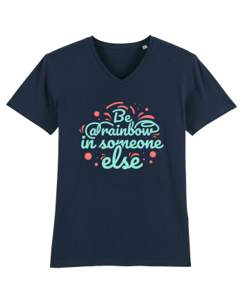 Be a Rainbow in Someone Else French Navy