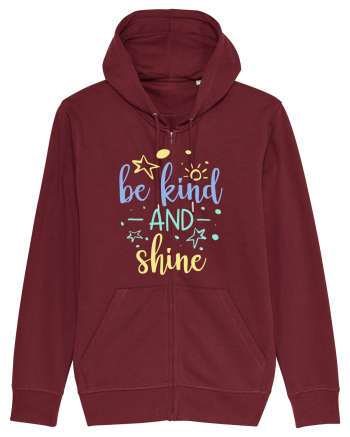 Be Kind and Shine Burgundy