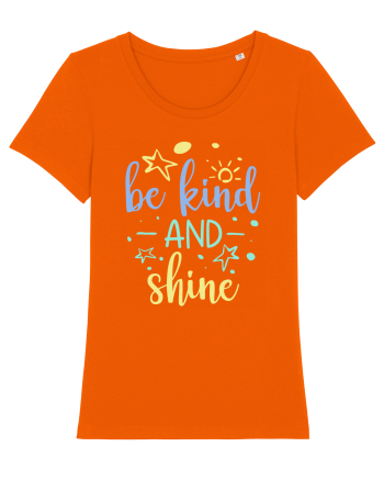 Be Kind and Shine Bright Orange