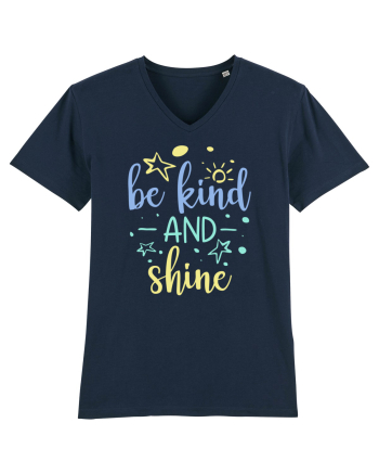 Be Kind and Shine French Navy