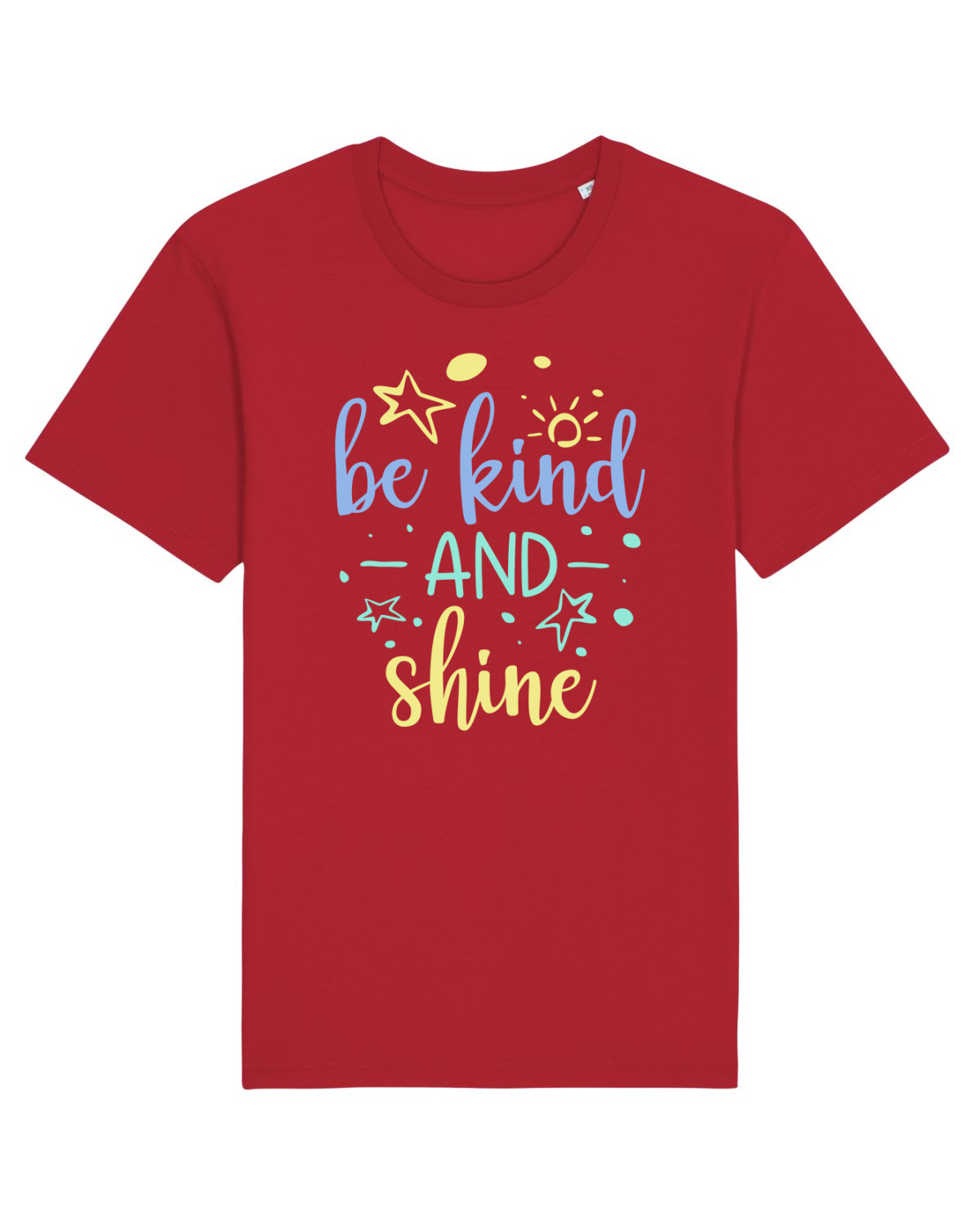 Tricou mânecă scurtă Unisex Rocker Red