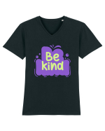 Be Kind Tricou mânecă scurtă guler V Bărbat Presenter