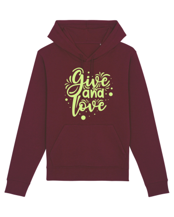 Give and Love Burgundy