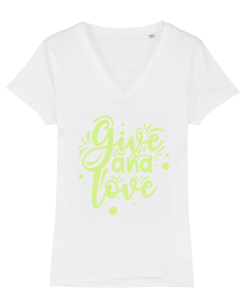 Give and Love White