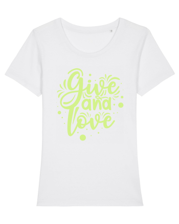 Give and Love White