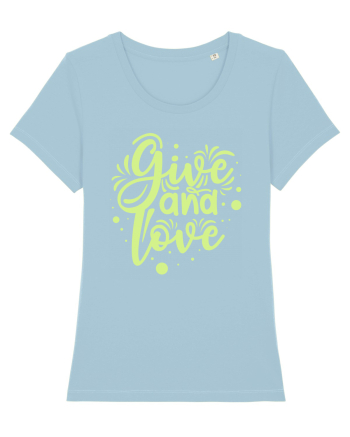 Give and Love Sky Blue