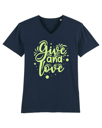 Give and Love French Navy